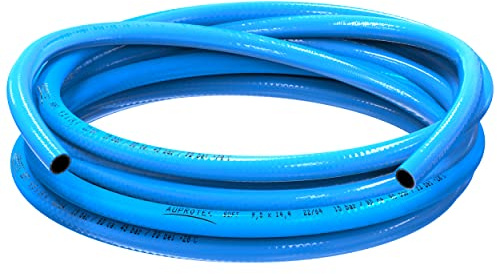 AUPROTEC 15 m tryckluftsslang inuti Ø 9 mm säkerhets PVC-slang linning/metervara