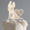 COMNICO Cake Topper Hochzeit Torten Topper aus Metall, Mr & Mrs Deko Torte Tortendeko Strasssteine, Jahrestagsparty Brautparty Verlobung Hochzeitstorte Dekorationszubehör