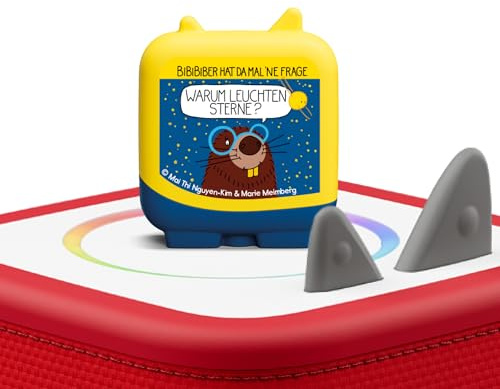 tonies Clever Tonie BiBiBiber – perché Le Stelle Si Illuminano? per la Toniebox, Gioco Acustico di Conoscenza per Bambini dai 7 Anni in su, Tempo di Gioco Circa 86 Minuti