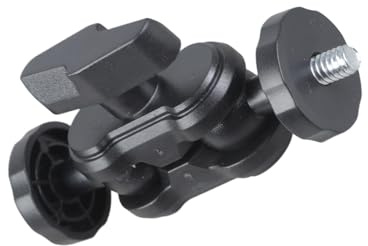 El soporte de rosca macho de 1/4 mejora la compatibilidad para accesorios de cámara y rosca de palanca de cambios de creación de contenido
