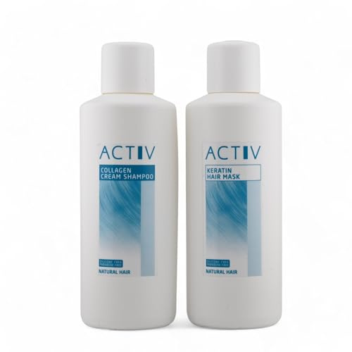 GFH ACTIV äkta hårvårdsset 1000 ml för par, hårsystem, toupts, hårdelar, WIGS