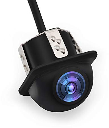 Caméra de recul, Objectif HD Grand Angle Vision Nocturne étanche Caméra de recul avec règle ABS Noir