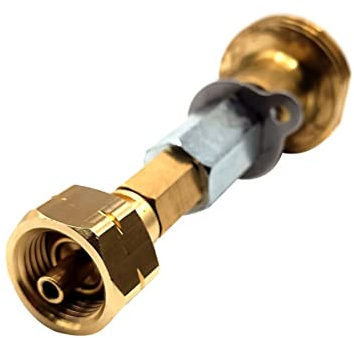 DN Autogas Parts LPG GPL ACME Adaptateur de recharge pour bouteille de gaz propane européen avec clapet anti-retour à remplir en Belgique, Allemagne, Irlande