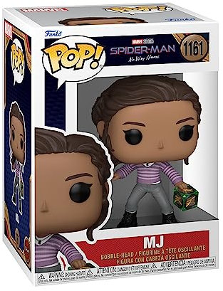 Funko Pop! Marvel: Spiderman No Way Home 2021 - MJ mit Box - Vinyl-Sammelfigur - Geschenkidee - Offizielle Handelswaren - Spielzeug Für Kinder und Erwachsene - Movies Fans - Modellfigur Für Sammler