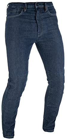 Oxford Products Hombres Original Aprobado AA Jeans Motocicleta Protector Denim Pantalones, Indigo, 34/32, añil, 34W/32L