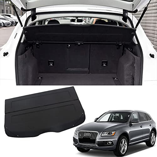 NEJIYA Ausziehbar Kofferraumabdeckung für Audi Q5 2009-2017, Laderaumabdeckung Kofferraum Schutz Abdeckung Cargo Cover, Shielding Security Gepäckraumabdeckung