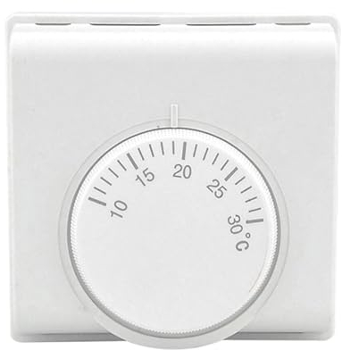 Jackfru Regulación de temperatura ambiente, 220 V, aire acondicionado, calefacción por suelo radiante, termostato de pared, termostato de pared, regulación de temperatura ambiente, termostato de 10 –