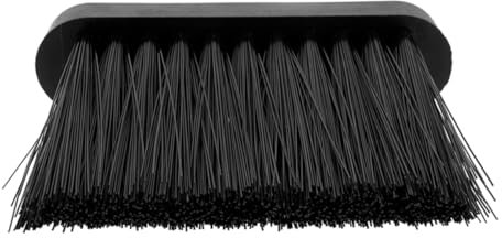 Garneck Chimney Cleaning Brush and Hand Whisk Broom for Fireplace Ash Removal, Soft Bristle Fireplace Brush Head Replacement, Handheld Sweeper for Hearth Cleaning in European Style Homes