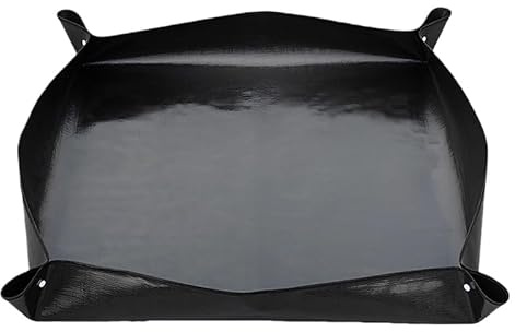 Durlo Tappetino Per Tenda Da Doccia Da Campeggio, Basi Per Tende Portatili Pop-up, Tende Per La Privacy All'aperto, Tappetino Antiumidità (100x100 Cm)