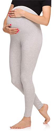 Merry Style Dam Mamma Leggings i Viskos MS10-297 (Melange, XL)