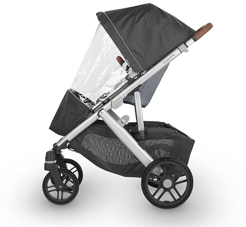 UPPAbaby Performance Rain Shield for Vista and Cruz Strollers / Waterproof and Windproof Coverage / Ventilated Design / Quick Attachment / Easy Access to Child