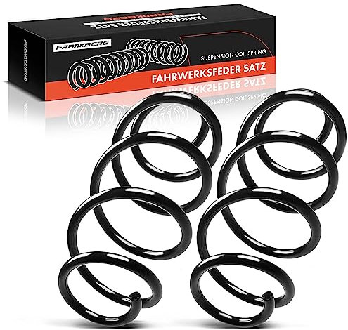 Frankberg 2x Federn Fahrwerksfeder Vorderachse Kompatibel mit T.i.g.u.a.n 5N 2007-2018 Caddy IV SAA SAH 2015-2021 Replace# 5N0411105R