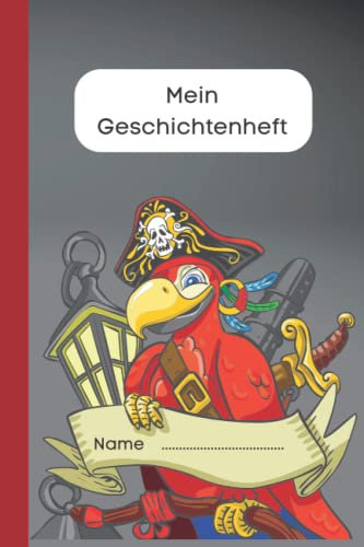 Geschichtenbuch / Geschichtenheft für Kinder - Geschichten selber schreiben: Schreiblinien für die 3. Klasse, 48 Seiten