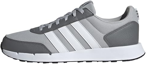 adidas Unisex Run 50s Shoes Schuhe, Grey Two/Cloud White/Grey Four, 47 1/3 EU