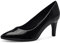 s.Oliver Damen Pumps Spitz Elegant, Schwarz (Black Patent), 39 EU