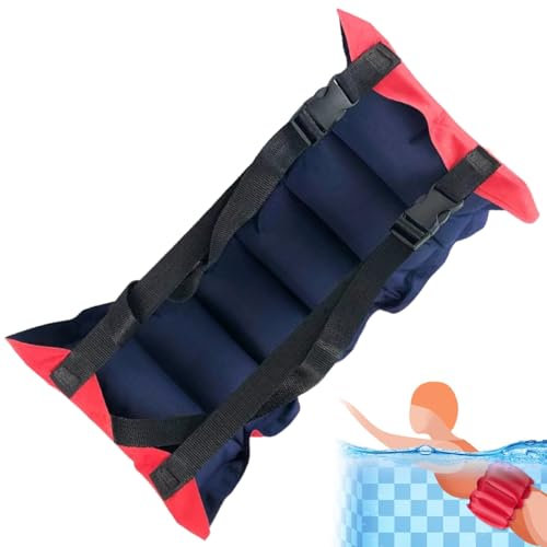 Schwimmgürtel aufblasbar Schwimmschwimmer mit Verstellbarer Sicherheitsschnalle Schwimmschwimmfleisch tragbare Taillenschwimmergürtel Schwimmgürtel