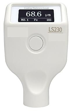 Medidor de espesor, Medidor de pintura for automóviles LS230 LS232 Medidor de espesor de recubrimiento Medida Automotriz Resistente a bajas temperaturas,Medidor de pintura de profundidad(LS230 Single