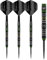 WINMAU Michael Van Gerwen MvG Vantage Tungsten Steeltip Darts Set 24 Gram with Prism Flights and Vecta Shafts (Stems)