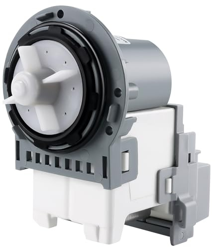 New DC31-00054D PX3516-01 DC31-00187A Washer Drain Pump Motor by Techecook - Replacement for Samsung Washing Machine - Replaces px3516-01 DC31-00178D DC97-20621A 2754406 AP5583541 PS4204640 EAP4204640