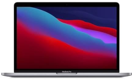 2020 Apple MacBook Pro mit Apple M1 Chip (13 Zoll, 16GB RAM, 256GB SSD) (QWERTY English) Space Grau (Generalüberholt)