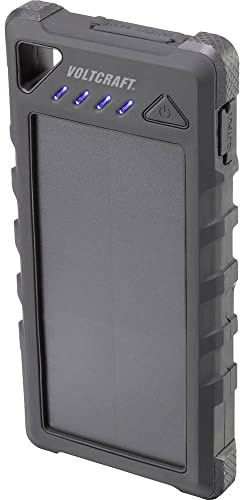 VOLTCRAFT VC-SL16000 VC-11946675 Solcells-powerbank Laddström solcell 280 mA Batterikapacitet 16000 mAh