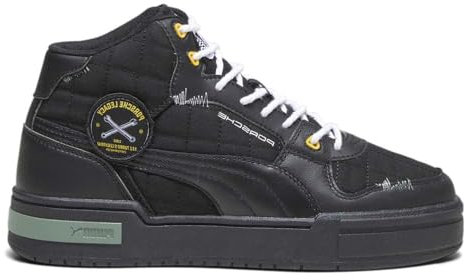 PUMA Porsche Legacy California Pro Mid Garage Crew, Schwarz/Schwarz, 45 EU