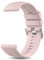 Vancle Uhrenarmbänder Silikon, Uhrenarmband 18mm 20mm 22mm, Armband mit Klassischer Schnallenverstellung, Wasserdichtes Sport Ersatzarmband für Damen Herren, (18mm Rosa)