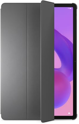 Lenovo Folio Idea Tab Pro (Stoßschutz, PU-Leder, einfacher Griff, Sleep-/Wake-Funktion, magnetische Halterung für Eingabestift), Grau