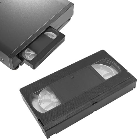 VHS VCR Head Cleaner, Réutilisable Outil de Nettoyage de Tête Vidéo pour Le Magnétoscope VCR VHS Nettoyage et Entretien Efficaces, Technologie Sèche