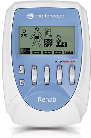 Chattanooga Rehab estimulador Muscular Profesional, 4 Canales Independientes