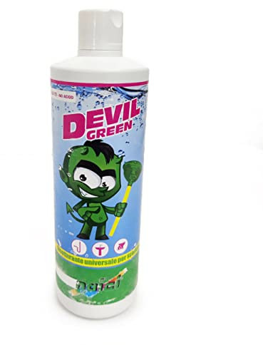 DEVIL GREEN DISOTTURANTE LIQUIDO UNIVERSALE PER SCARICHI NON ACIDO 1 LT (00039)