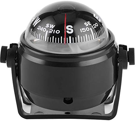 pour Boat Boussole de Navigation de Bateau de Yacht de Bateau de Boussole numérique électronique Marine de mer de 12V LED pour la Voile Boussole pour Tableau de Bord Boussole pour Bateau bous