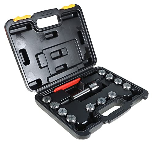 MT3 Shank ER32 Collet Chuck Tool Holder Set with 11Pcs ER32 Collet Set and Box Fit for CNC Engraving Machine and Milling Lathe Tool (MT3 ER32)