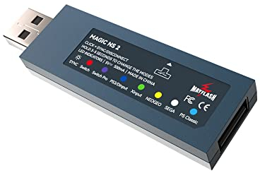 Mcbazel MayFlash Magic NS 2 Wireless Bluetooth Controller USB Adapter for NS Switch/Windows/Raspberry Pi/PS3