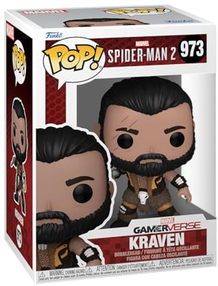 Funko Kraven Video Game Spiderman Figure 2 9Cm