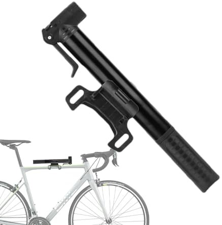Fahrradpumpe, Fahrradpumpe, Luft-Handpumpe, Reifenfüller, Fahrradreifenpumpe, Luftpumpe, Hochdruck-Rahmenpumpe für Rennrad und Mountainbike