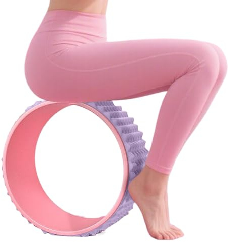 Yogahjul Djupvävnadsmassage Flexibilitet Balans Pilates | Ryggmassagerulle för djupvävnadsmassage Hemmagym Workout Pilates Sport Övning Daglig Fitness Core Träning Återhämtning
