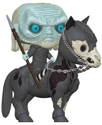 Funko POP! Rides: Game Of Thrones : White Walker on Horse - Collectable Vinyl Figure - Gift Idea - Official Merchandise - Toys for Kids & Adults - TV Fans - Model Figure for Collectors and Display