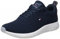 Tommy Hilfiger Herren Runner Sneaker Corporate Knit Rib Runner Sportschuhe, Blau (Desert Sky), 41