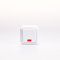Interruptor de superficie con indicador luminoso | galas | El interruptor de luz con luz de funcionamiento se enciende cuando el interruptor está en ON 1 vía AP 250V/ 10A para interior, blanco