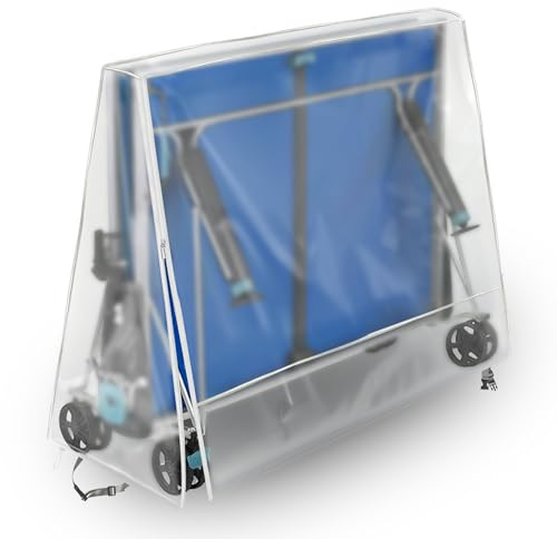 IndigoTempest9 Ping Pong Table Cover Outdoor & Indoor Folding Tables Cover, (65 '' x28 '' x10 ''x69 '')