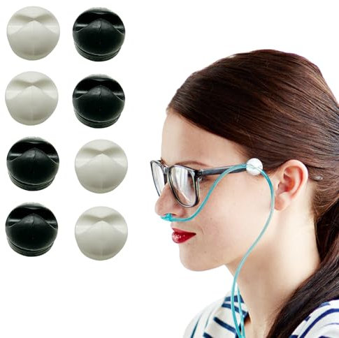 Oxygen Tube Holder for Glasses，Oxygen Nasal Cannula Clips for Ear Protection，Oxygen Tube Clips for Glasses，Oxygen Tube Holde