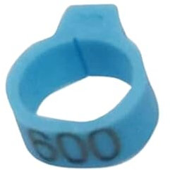 100 Stück Taubenringe Innendurchmesser 8 Mm Digitaler Bajonett-Identifikationsring Breite 5 Mm Öffnung Taubenring