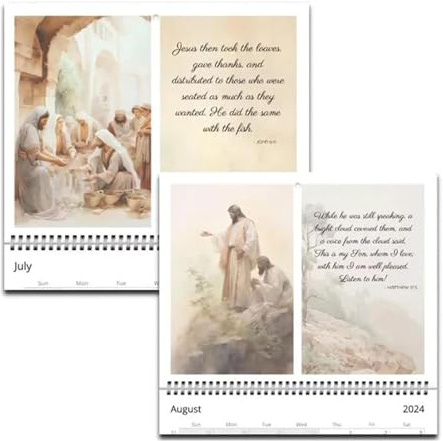 Calendario De Jesús 2025 - Calendario De Pared De Jesús Llamando | Espiritual 2025 Fe Cristiana Jesús, Calendario De Pared Mensual 2025 Fe Cristiana Jesús, Calendario De Cartel De Jesús, Calendario De