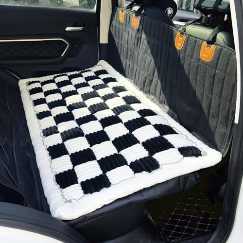Dog Bed for Car Back Seat, Non-Slip Backseat Pet Mat for Trucks & SUVs