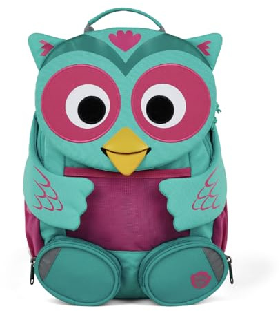 Affenzahn Mochila grande para amigo, Búho, One Size, Classic