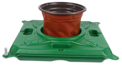 POPETPOP Floating Island Pond Planters with Dual-color Flower Pots for Aquatic Gardens, Floatable Ecological Water Garden Bed Suitable for Ponds and Water Features,