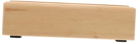 POPETPOP Supporto Per Base Specchio Da Pavimento in Legno Massello 25x8x7 Cm Base Antiscivolo Per Specchio Da Terra Decorativo Per Soggiorno e Ingresso