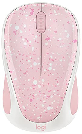 Logitech M317 Mouse - Rose Splash`