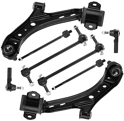 K80726 K80727 Front Lower Control Arm w/Ball Joint Compatible with 2005 2006 2007 2008 2009 2010 Ford Mustang -8pc Set
